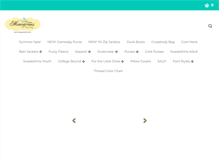 Tablet Screenshot of monogramsforme.com